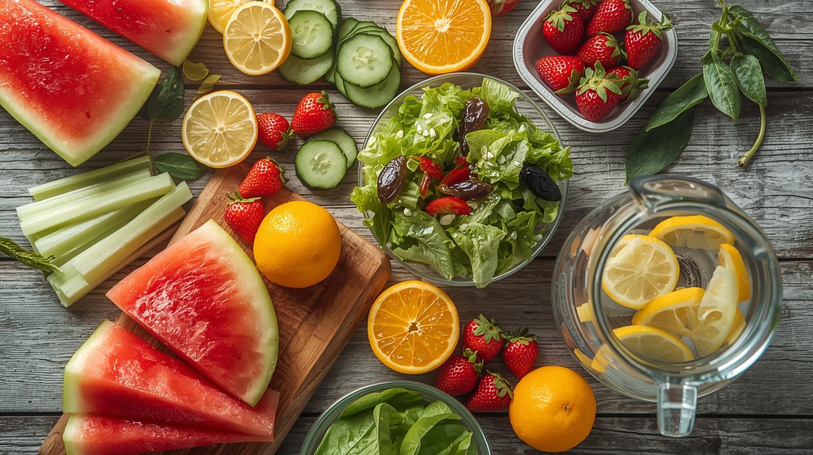 راه های تامین آب بدن