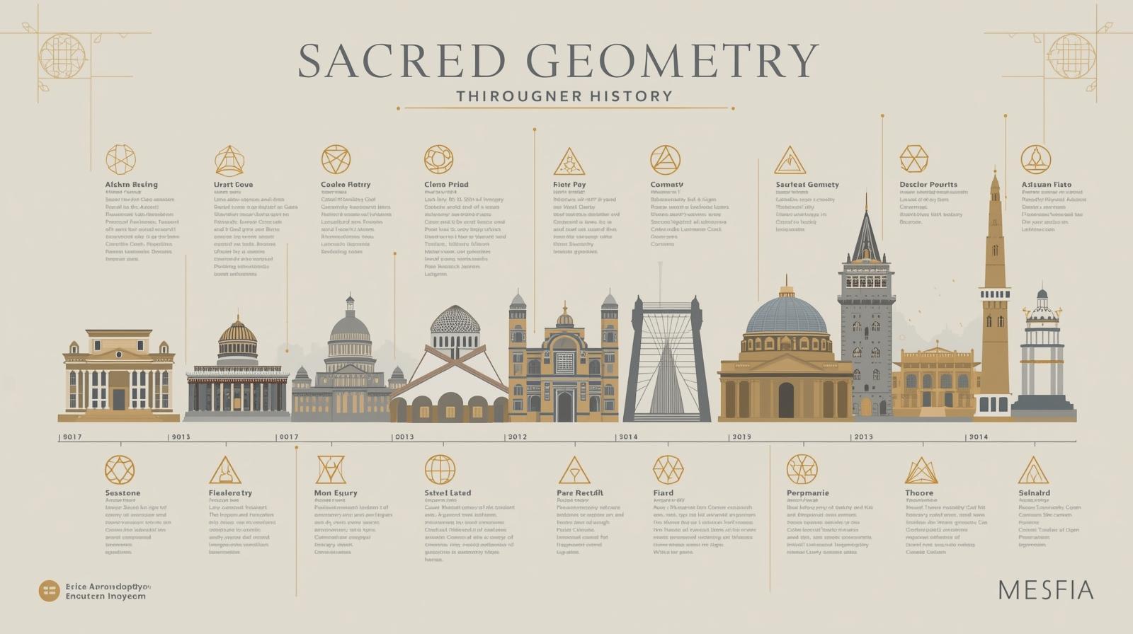 تاریخچه هندسه مقدس از تمدن‌های باستان تا امروز