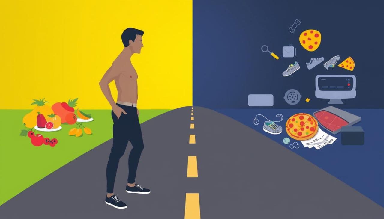 تفاوت عادات غذایی افراد چاق و لاغر - انتخاب مواد غذایی