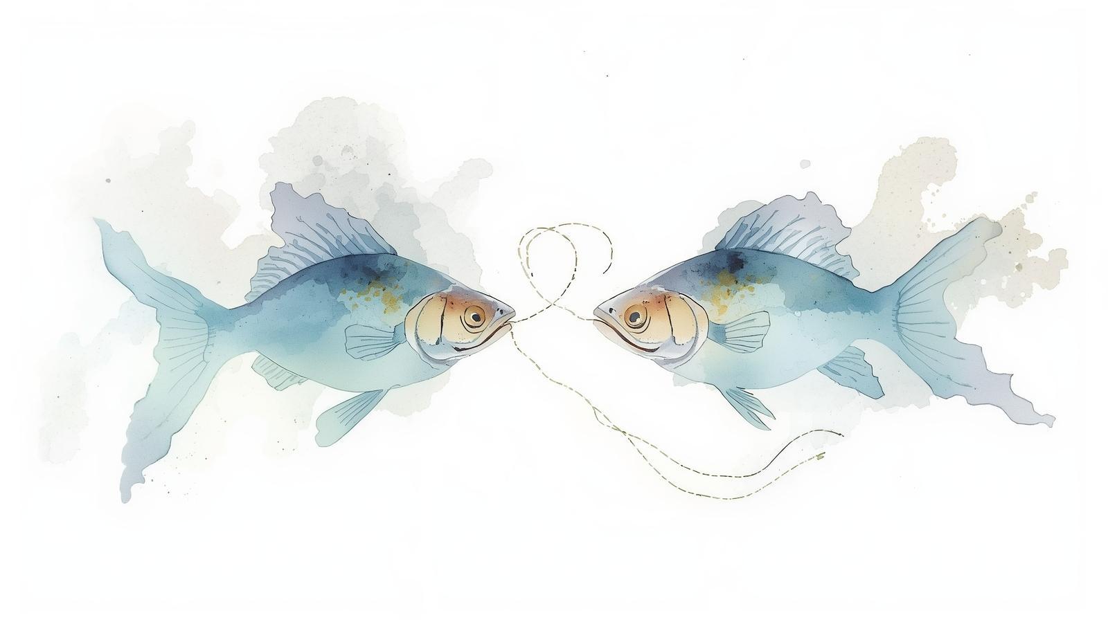 نماد ماه تولد اسفند - دو ماهی