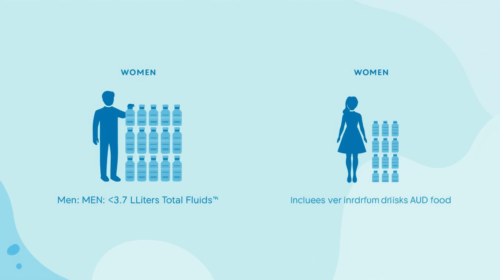 بدن چه مقدار با آب نیاز دارد