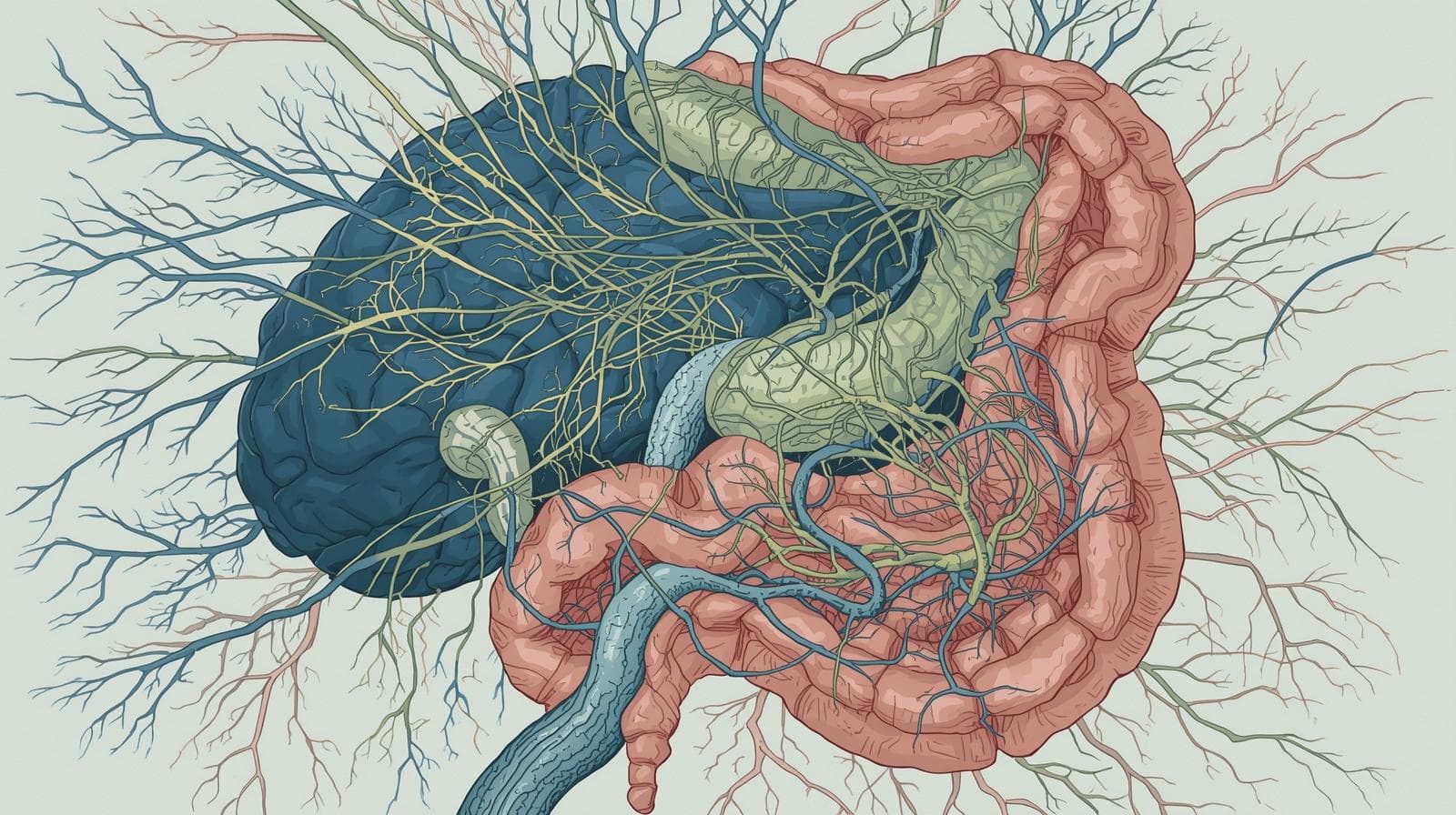 ارتباط بین مغز و روده