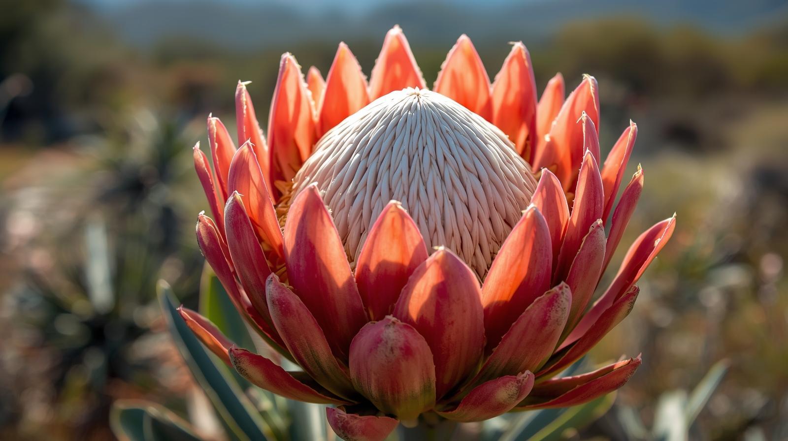 گل باشکوه پروتئای شاه، گل ملی آفریقای جنوبی