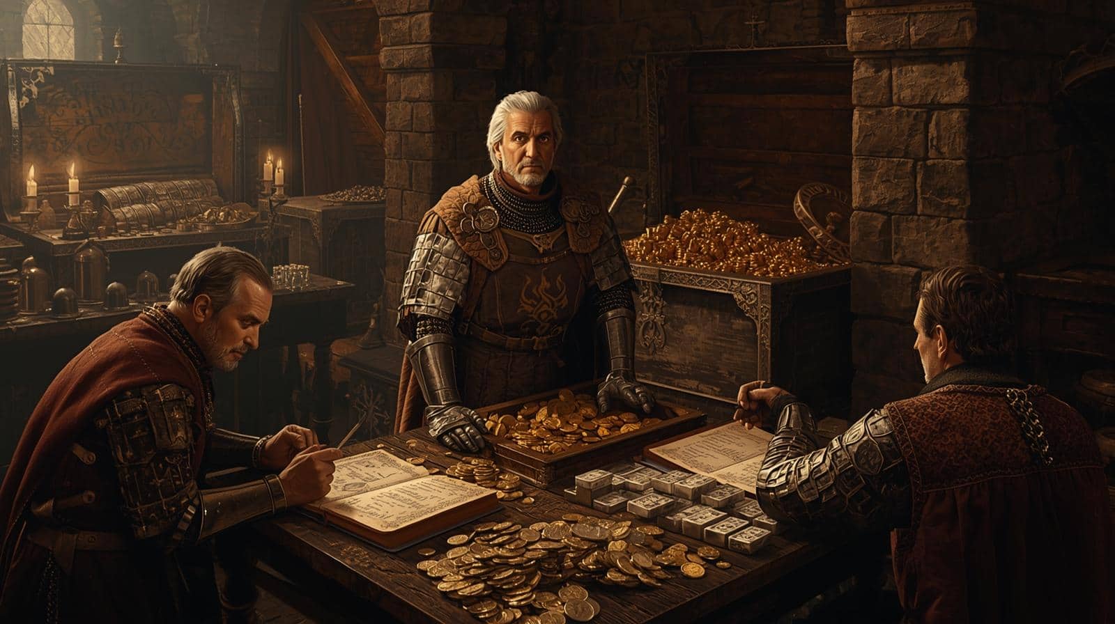 اختراع بانکداری مدرن توسط شوالیه ها