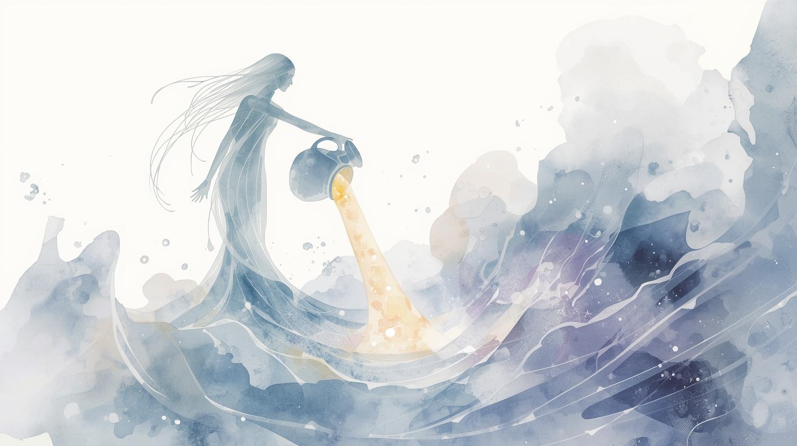 نماد ماه تولد بهمن - آبریز (دلو)