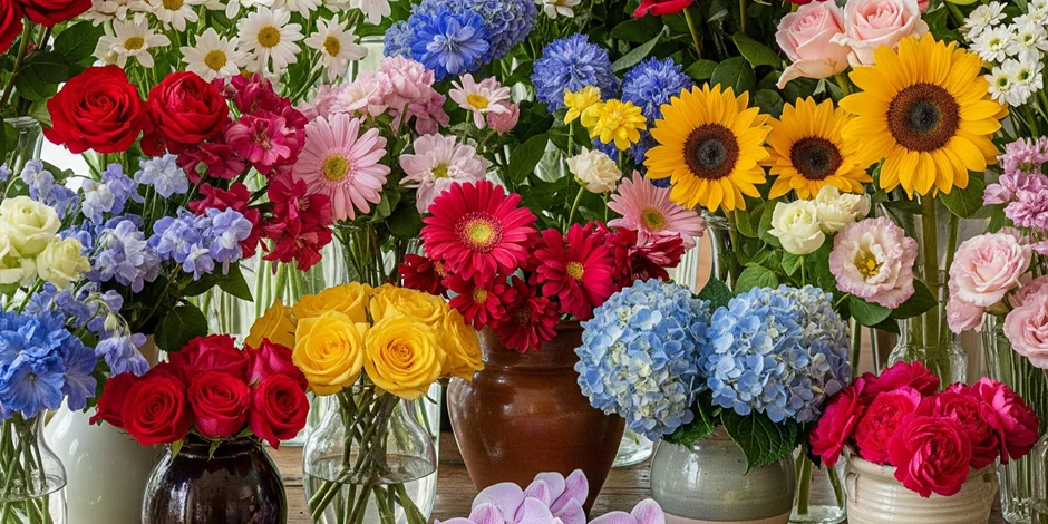 نمادهای گل: راهنمای جامع معنی و فلسفه گلها