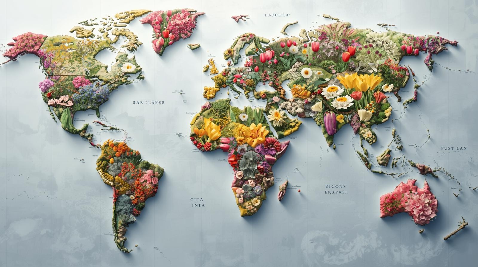 گل های ملی کشورها: جامع ترین راهنمای نمادها و تاریخچه