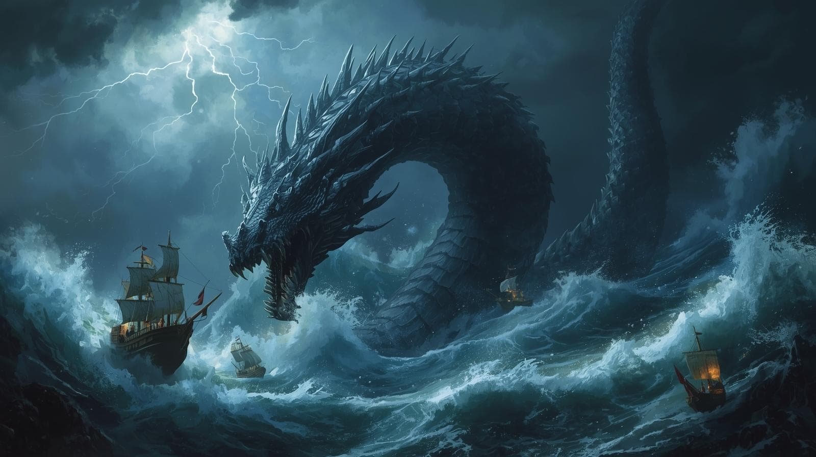 لویاتان چیست؟ کالبدشکافی کامل هیولای باستانی، از تورات تا اقیانوس‌