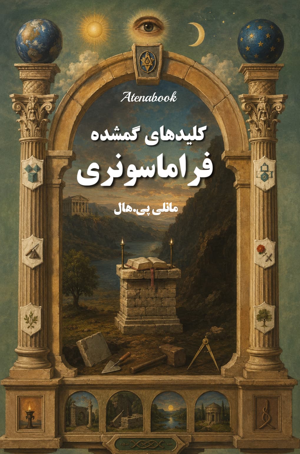 کتاب کلیدهای گمشده فراماسونری نوشته مانلی پی هال